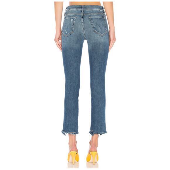 MOTHER Denim The Rascal Ankle Cropped Jean in Wild Size‎ 27 - Picture 2 of 12